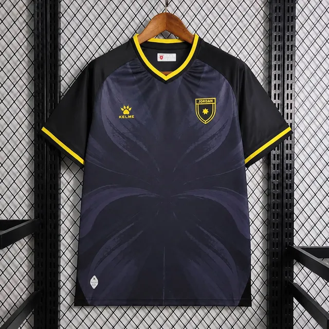 Tifoso Store Giordania Mondiale 2026 maglia nera tifoso