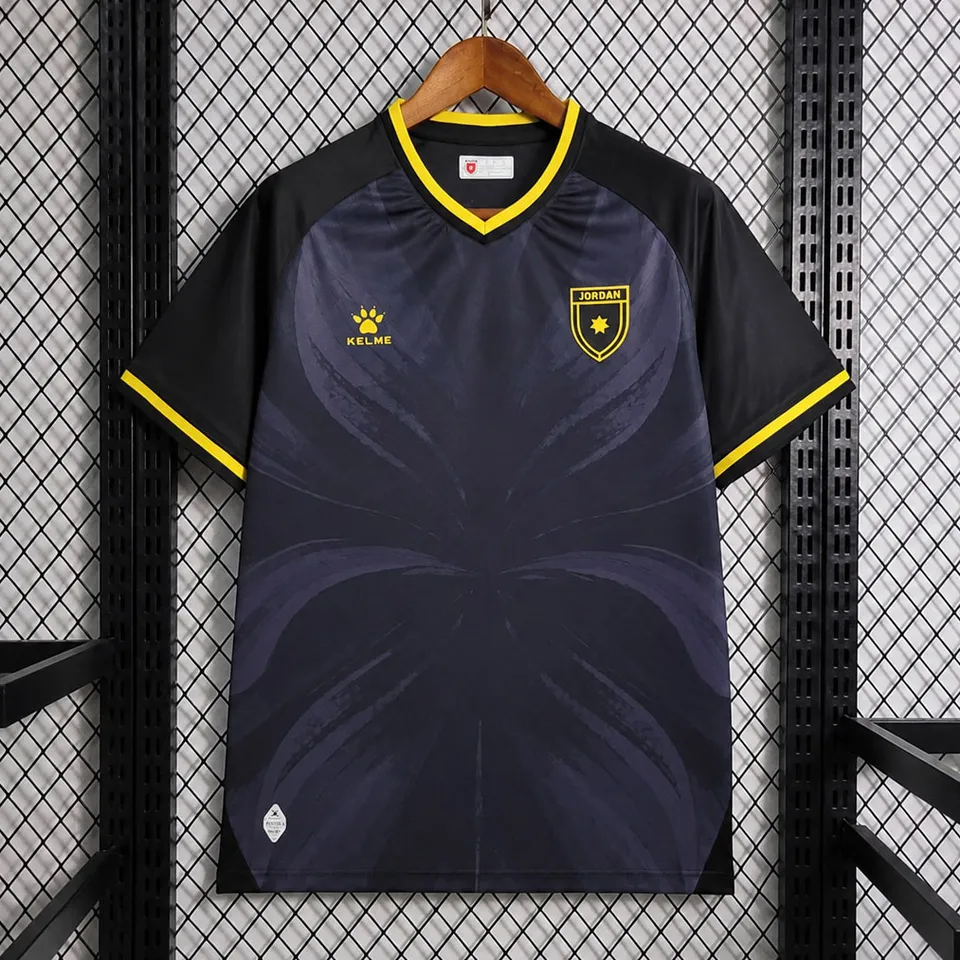 Tifoso Store Giordania Mondiale 2026 maglia nera tifoso