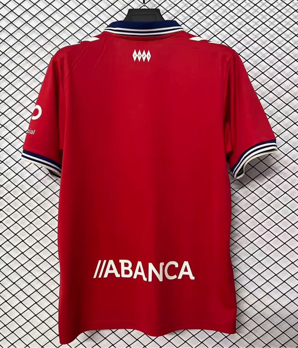 Tifoso Store Celta Vigo 2026/27 terza maglia rossa a rombi