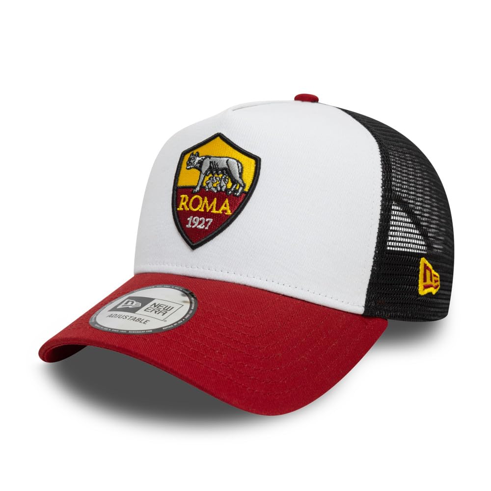 Roma Fanshop AS Roma Cappello nero da stadio giallorosso
