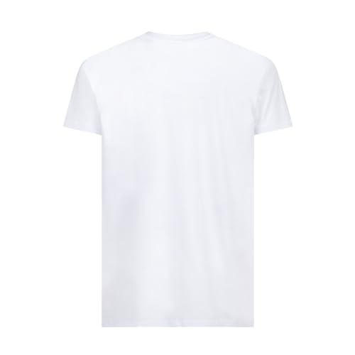 Roma Fanshop T-Shirt Ricamo RomaAmor Maglietta Ufficiale Cotone