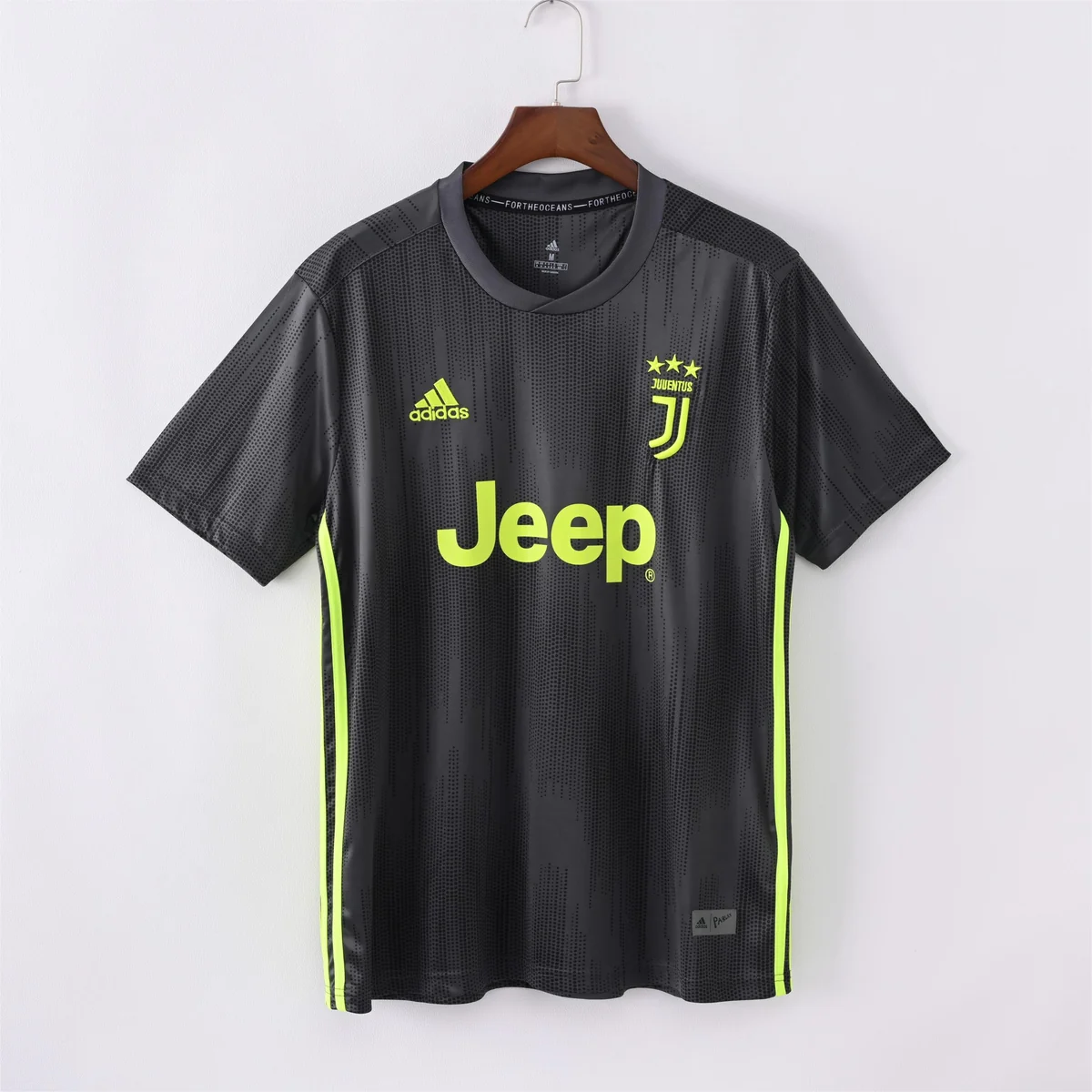 Tifoso Store Juventus 2018/19 Seconda Maglia nera giallo fluo