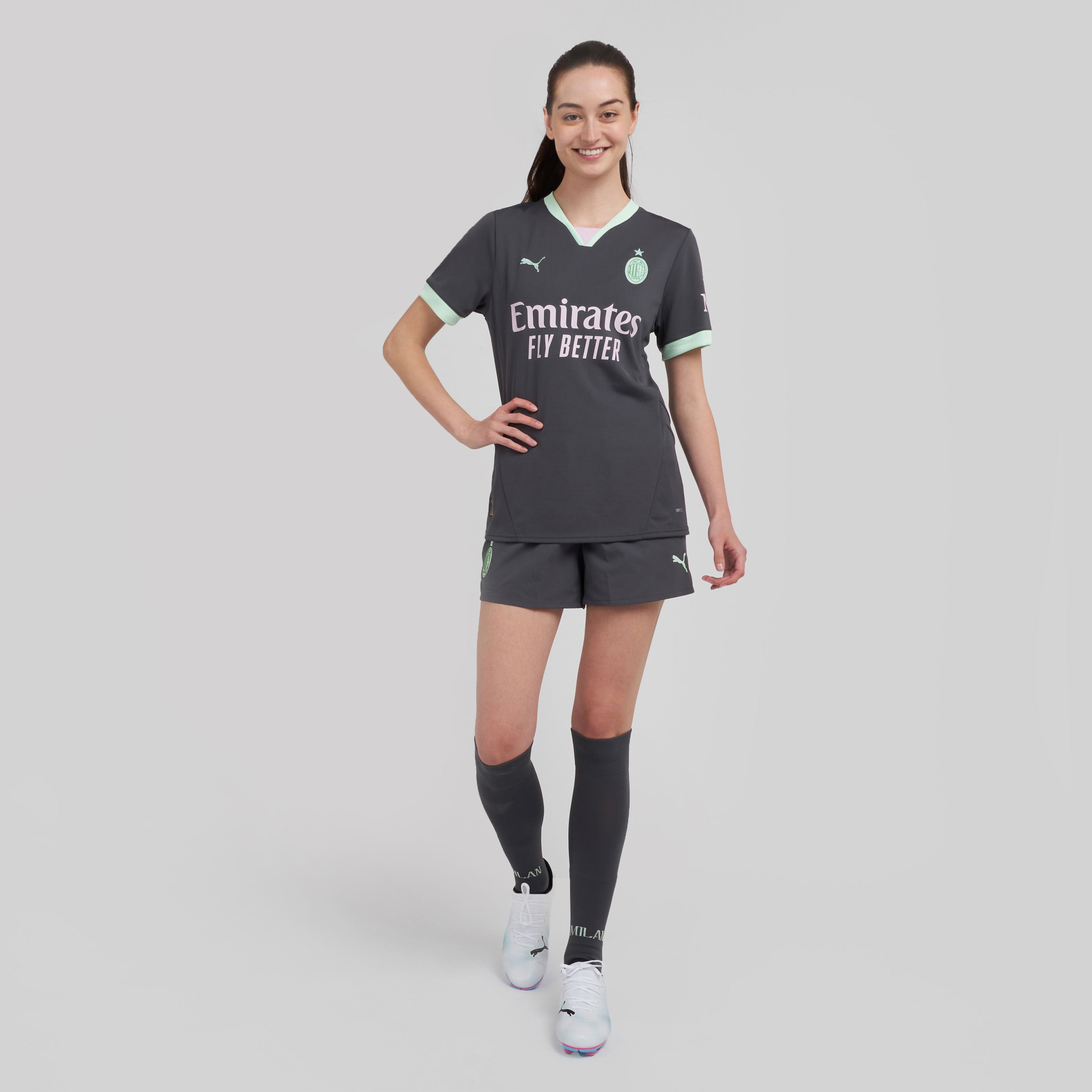 AC Milan Third 2024/25 maglia donna replica traspirante