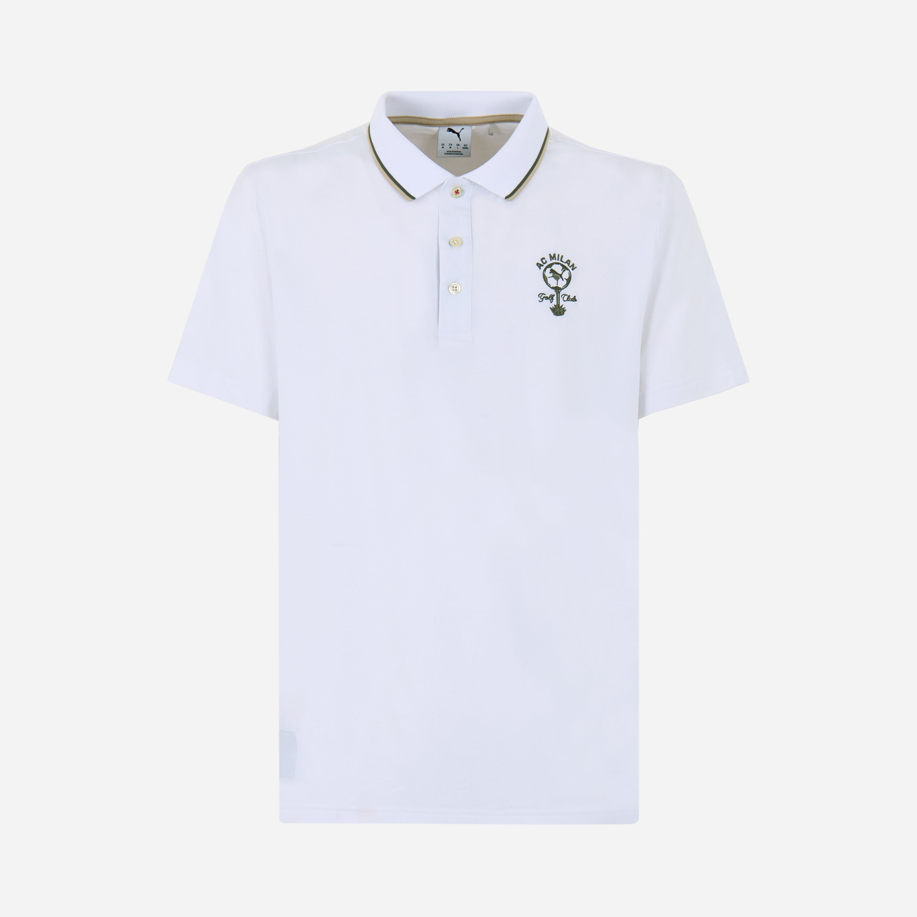 AC Milan Polo Milan Puma X ACM Golf Club polo bianca uomo traspirante