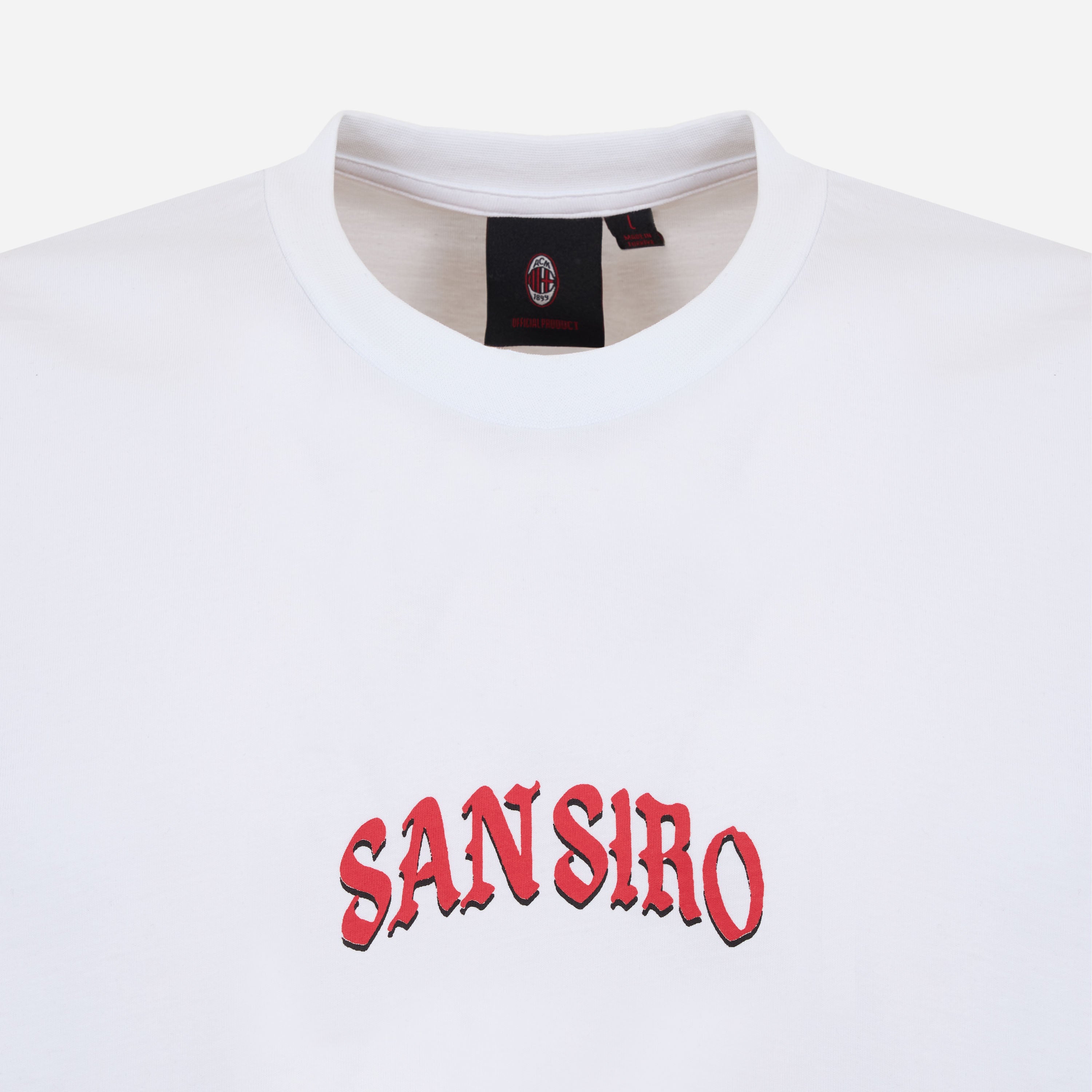 AC Milan San Siro White t-shirt bianca uomo M