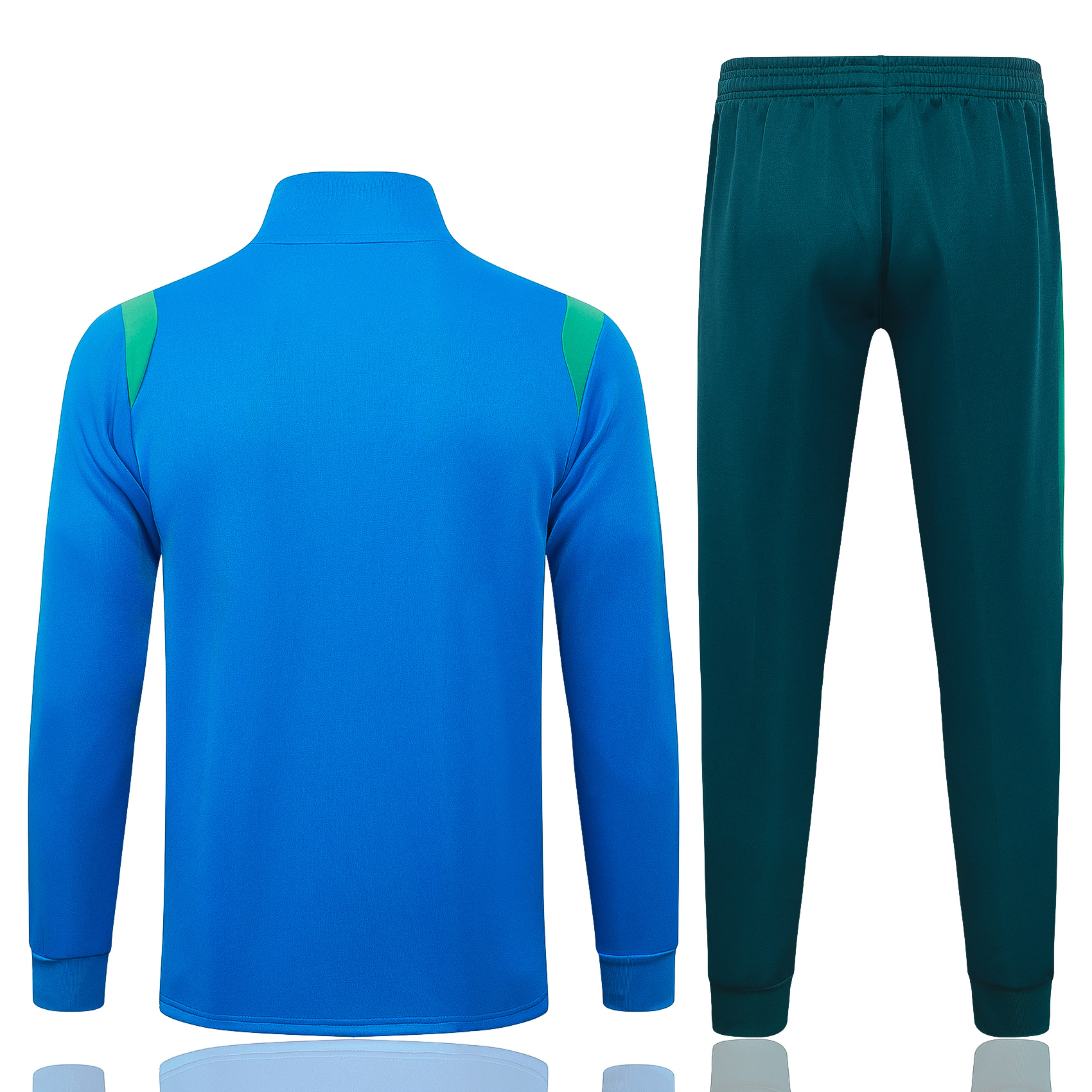 Tifoso Store Brasile 2026/27 tuta sportiva azzurra zip intera
