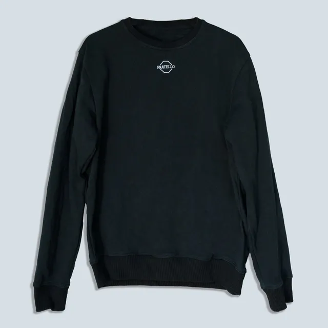 Fratello Felpe MMA felpa cotone nera taglia S 100% cotone