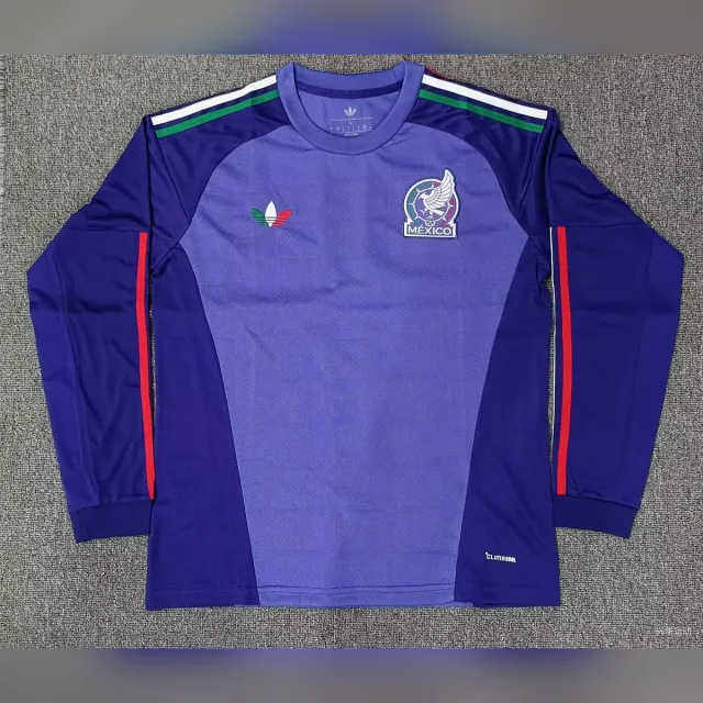 Messico 2026/27 maglia portiere manica lunga viola
