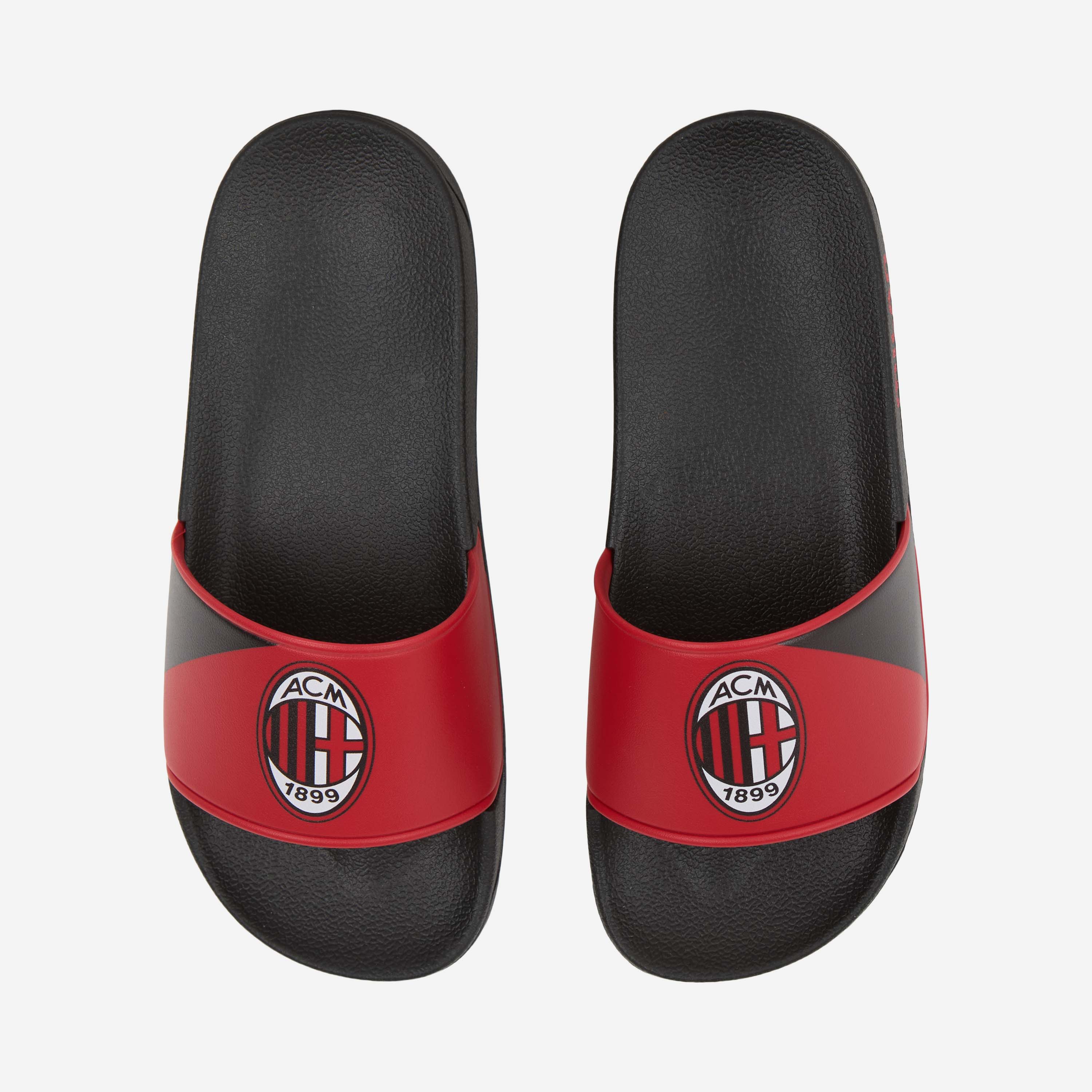 Scarpe Milan Kids Logo ciabatte nere bambino