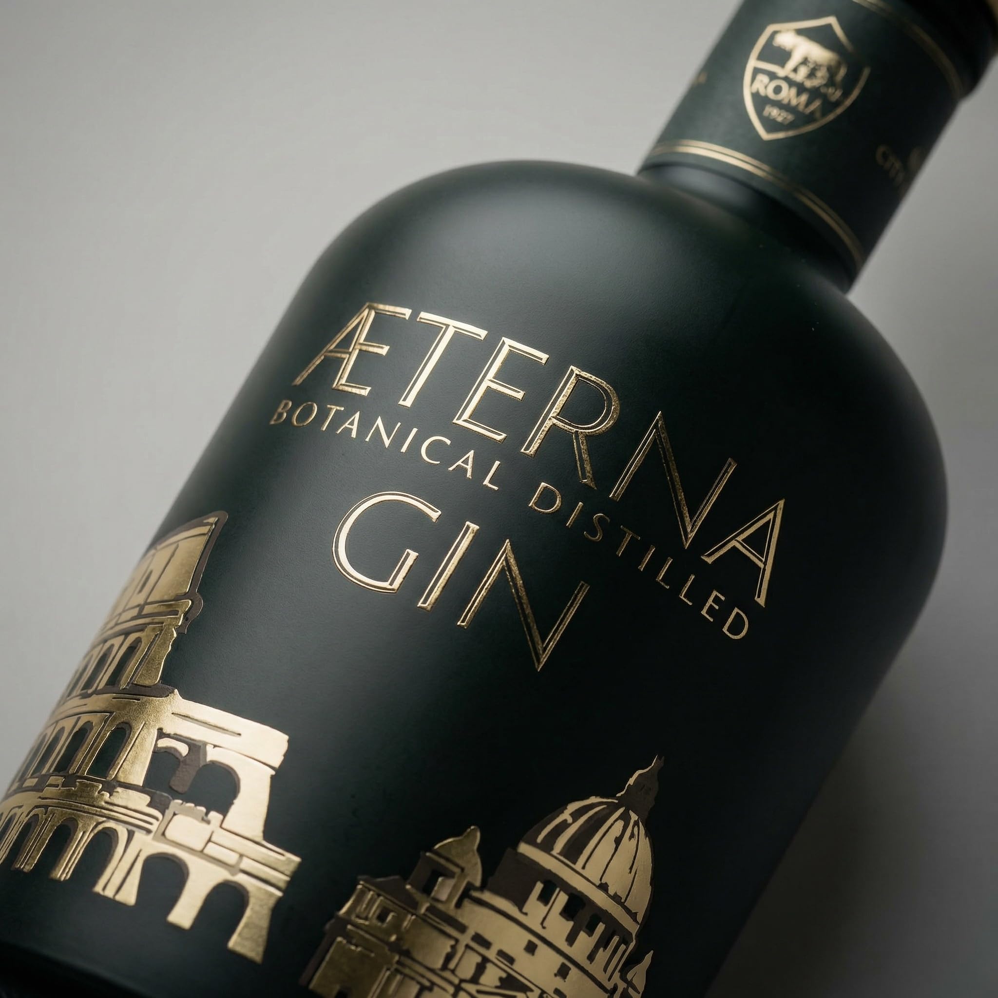 AS Roma Aeterna Gin mediterraneo 70cl regalo tifoso
