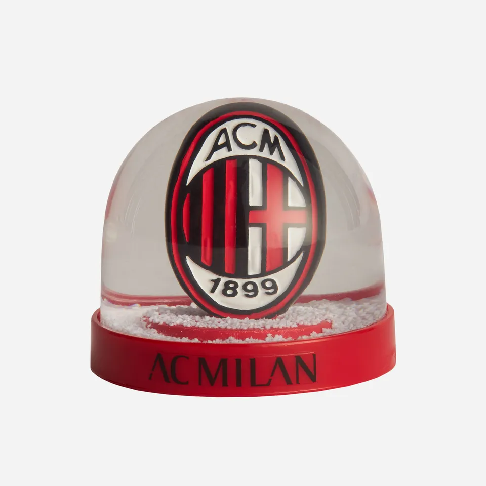 AC Milan Snow Globe Palla Neve Logo Ufficiale One Size