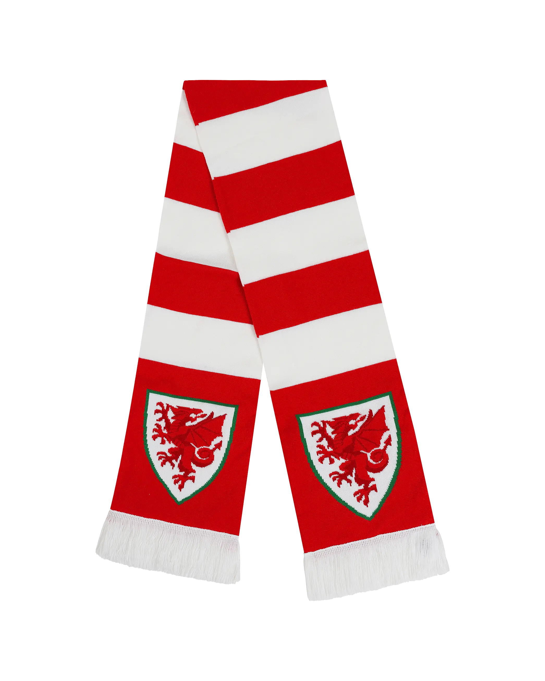 Wales Accessories Bar sciarpa rosso bianco taglia unica