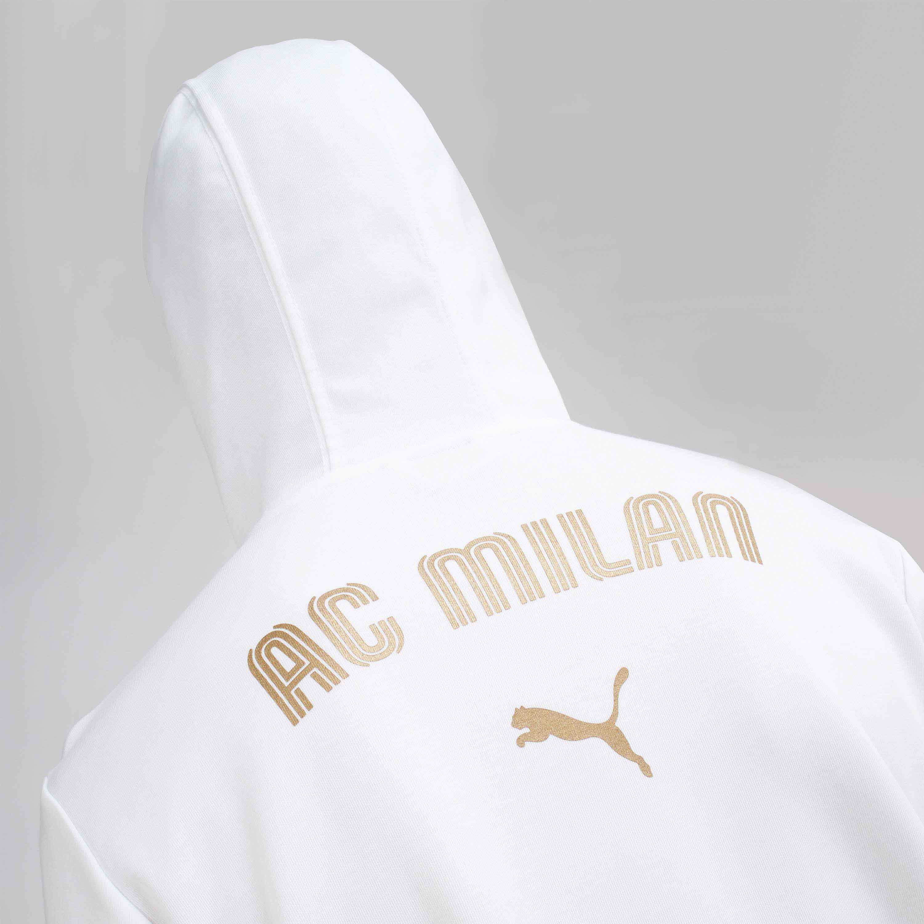 AC Milan Casuals 2024/25 Giacca Zip Cappuccio uomo cotone