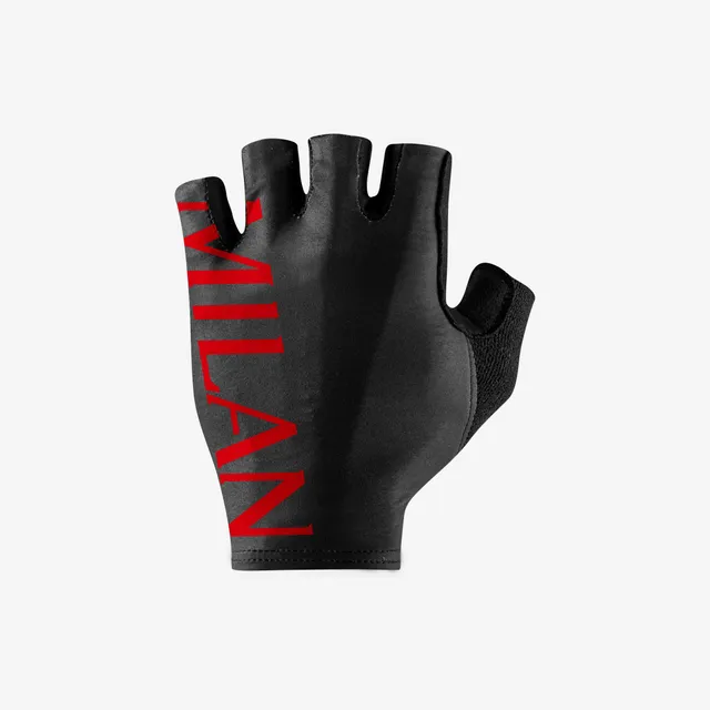 AC Milan Accessori Guanti Ciclismo Castelli Unisex Imbottiti