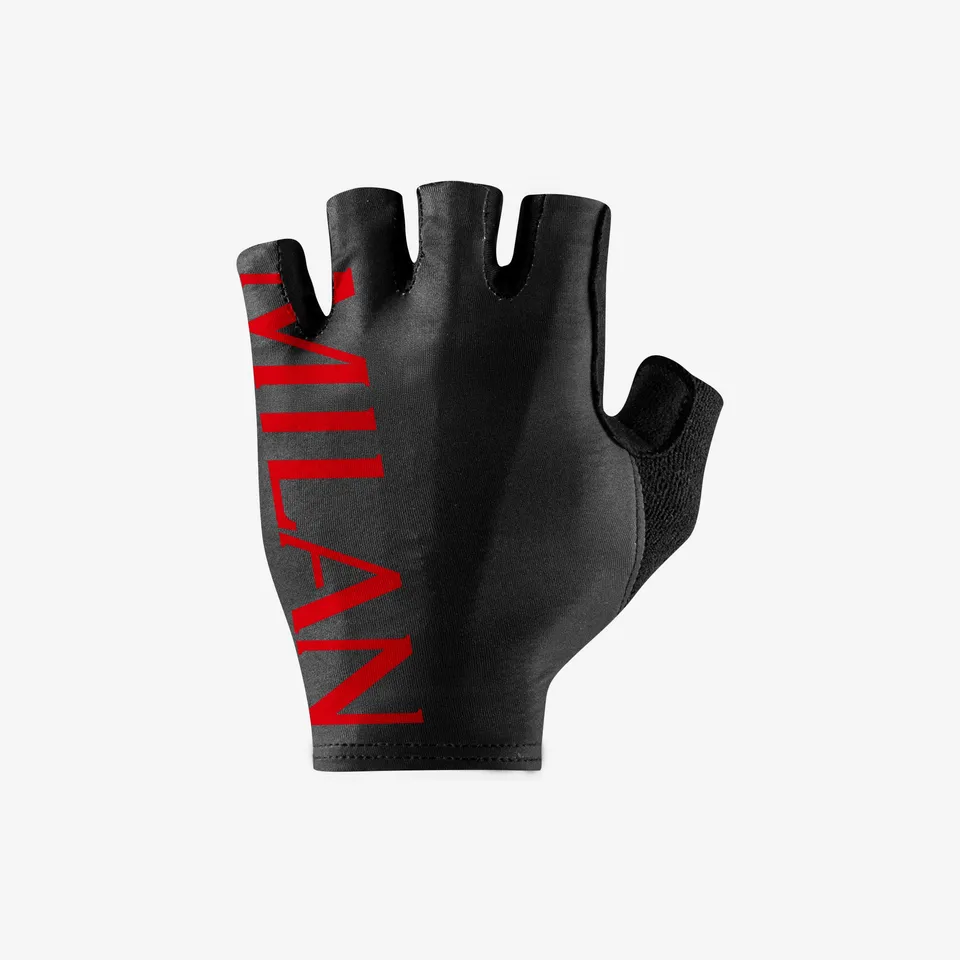 AC Milan Accessori Guanti Ciclismo Castelli Unisex Imbottiti