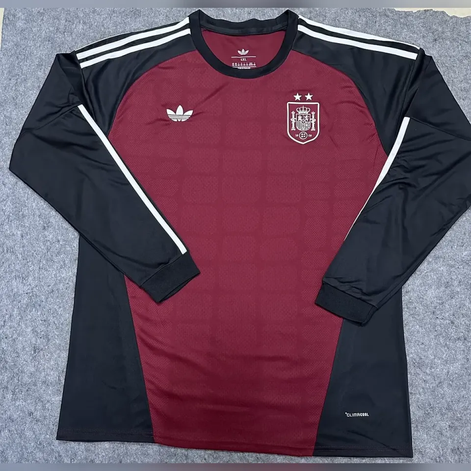 Tifoso Store Spagna 2026/27 Maglia Portiere Manica Lunga Bordeaux