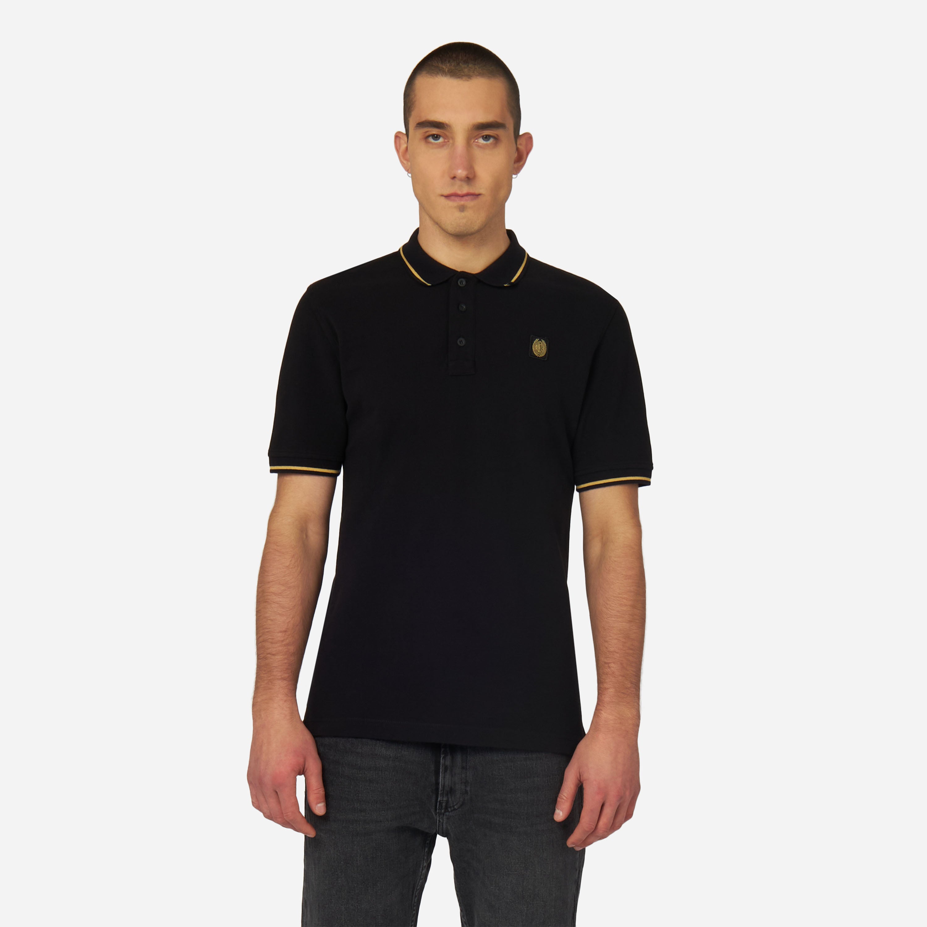 AC Milan Gold Essential polo uomo manica corta cotone