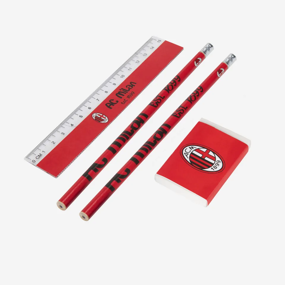 AC Milan Souvenir set cancelleria 4 pezzi taglia unica