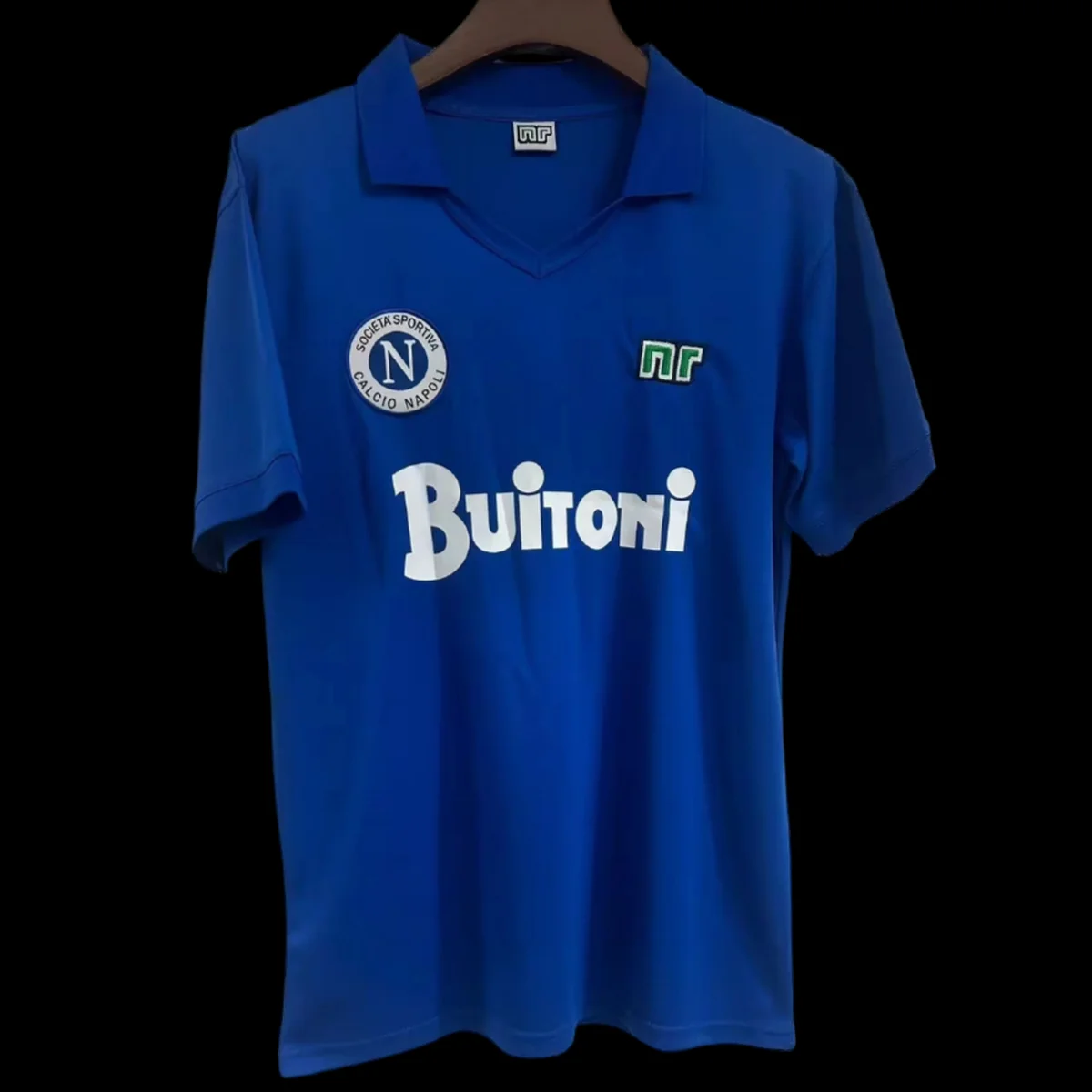 Tifoso Store Napoli 1985/86 Maglia Calcio Blu Polo Retro