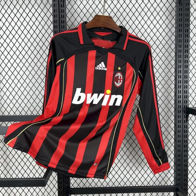 Tifoso Store Milan 2006/07 Maglia Calcio Manica Lunga Retro
