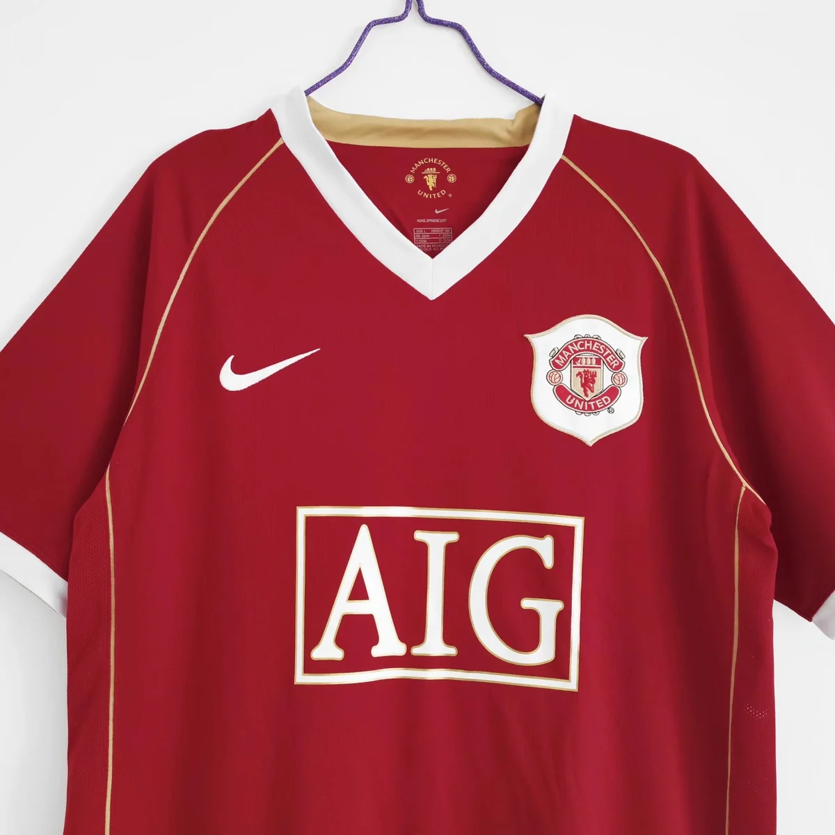 Tifoso Store Manchester United 2006/07 maglia rossa S-XXL