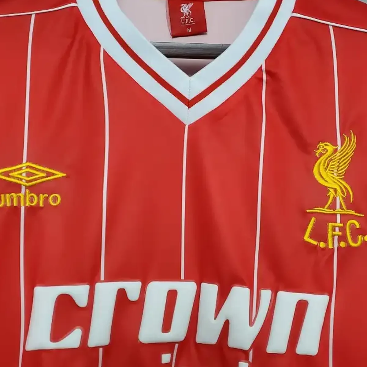 Tifoso Store Liverpool 1984/85 maglia retro rossa righine