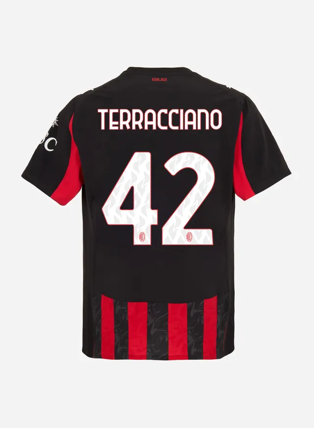 AC Milan Kit Gara Milan Terraciano 42 maglia uomo rossonera