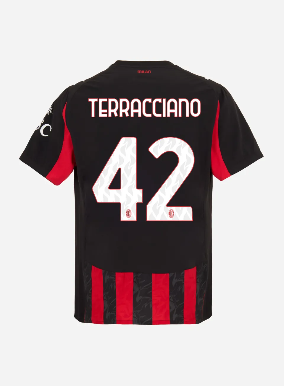 AC Milan Kit Gara Milan Terraciano 42 maglia uomo rossonera