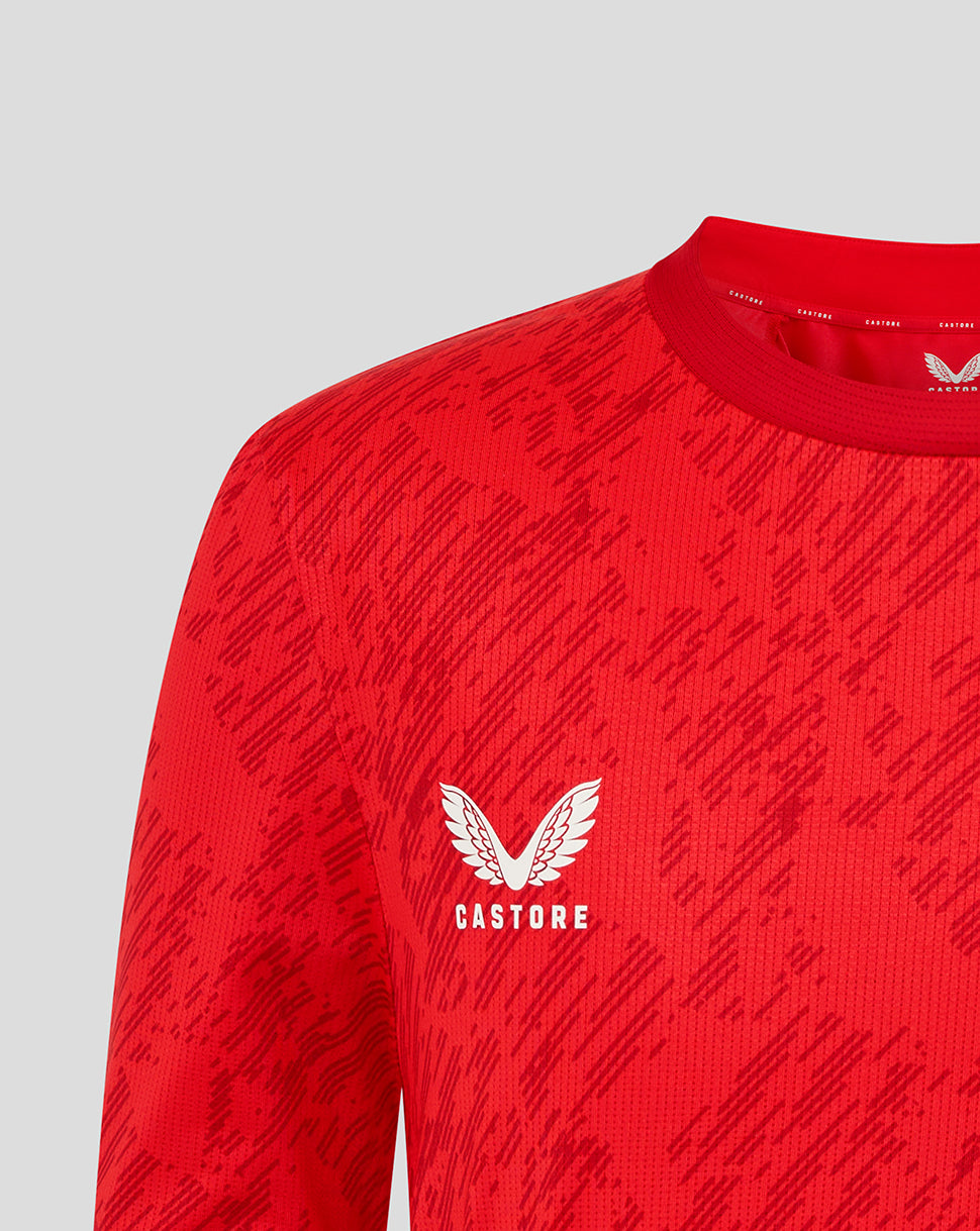 Twente Matchday maglietta junior 25/26 rosso tomato