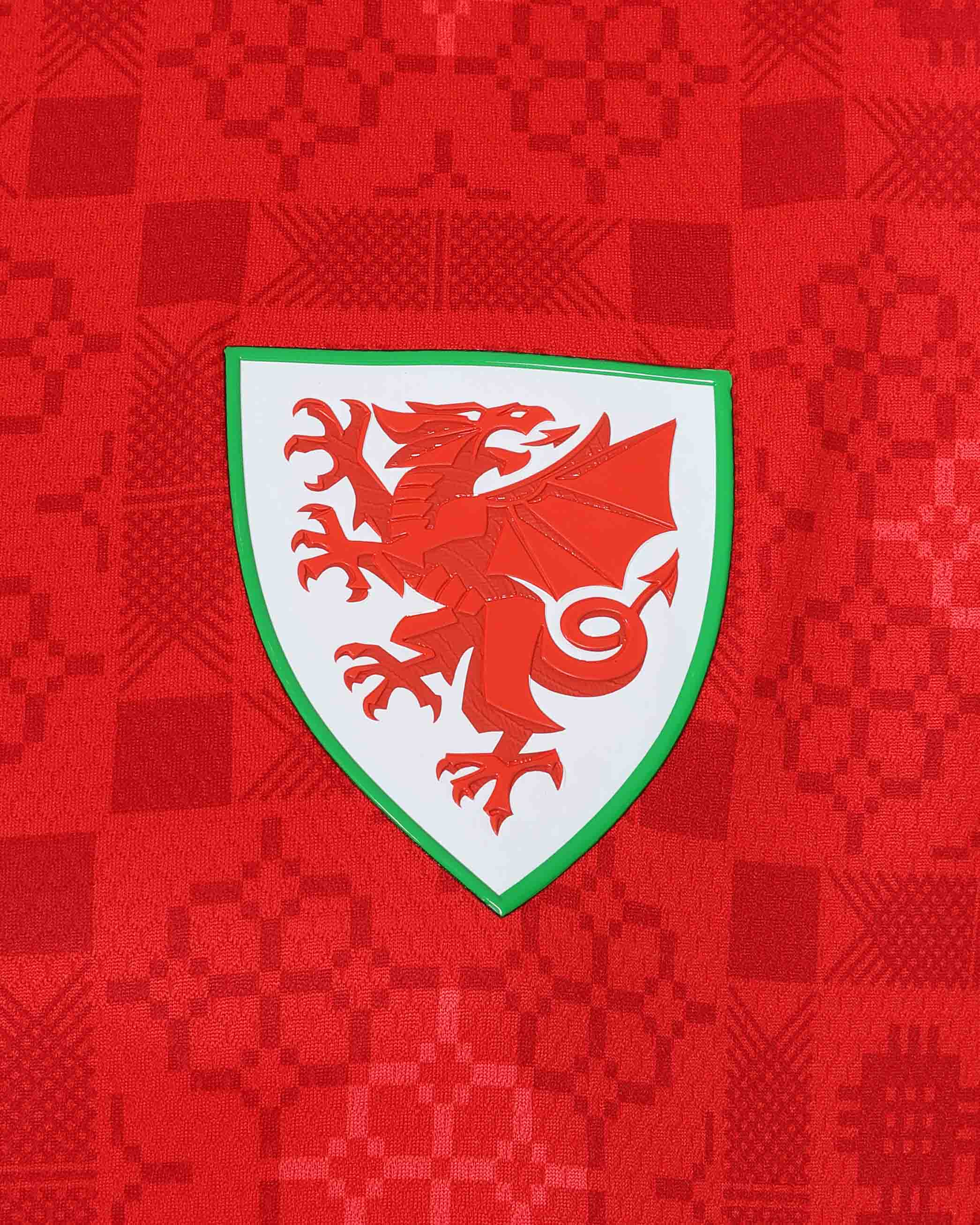 Wales SUDU 2026-28 Pro maglia casa donna taglia 12 rossa