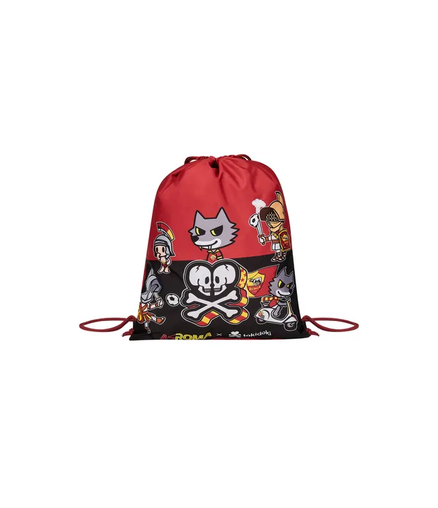 AS Roma x Tokidoki Sacca Zaino 37x47 giallorossa