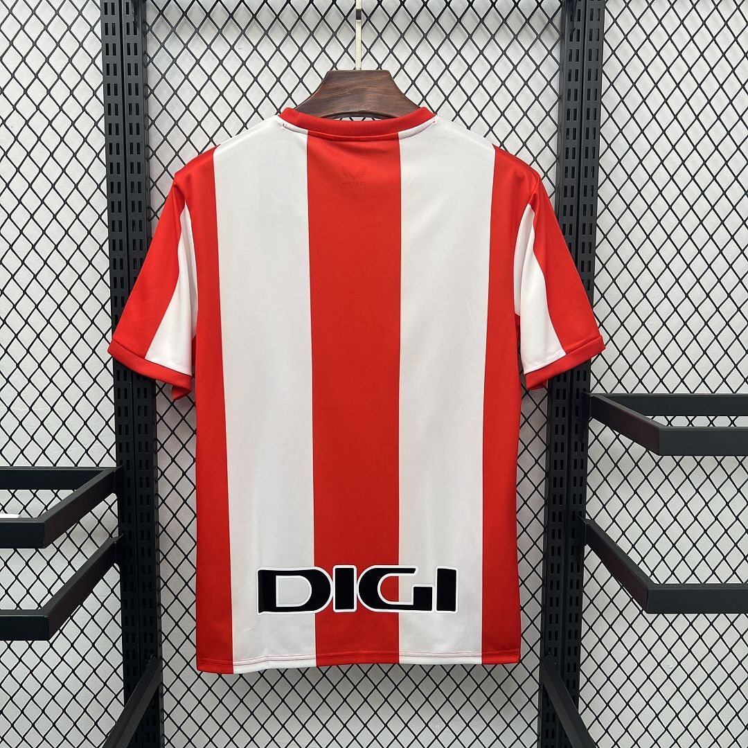 Athletic Bilbao 2025/26 maglia calcio rojiblanca