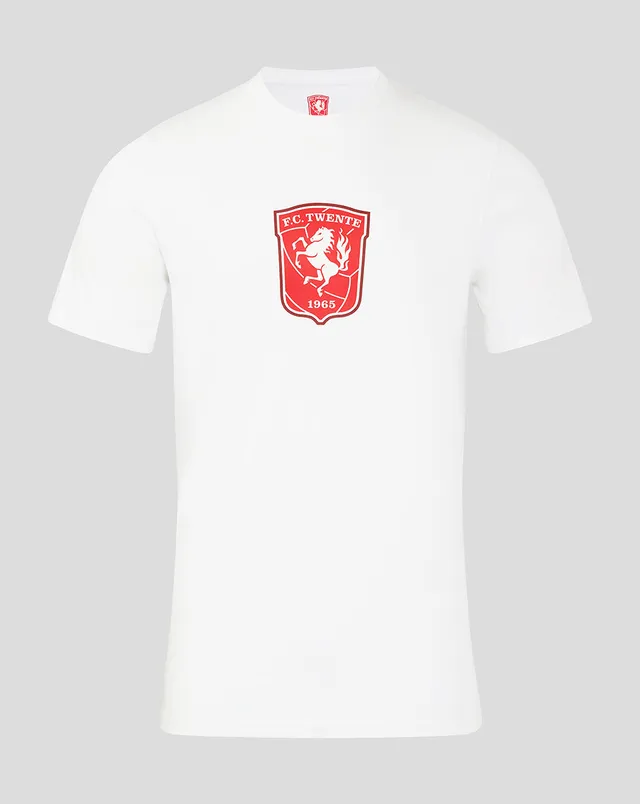 FC Twente Core Logo t-shirt uomo bianca taglia regolare