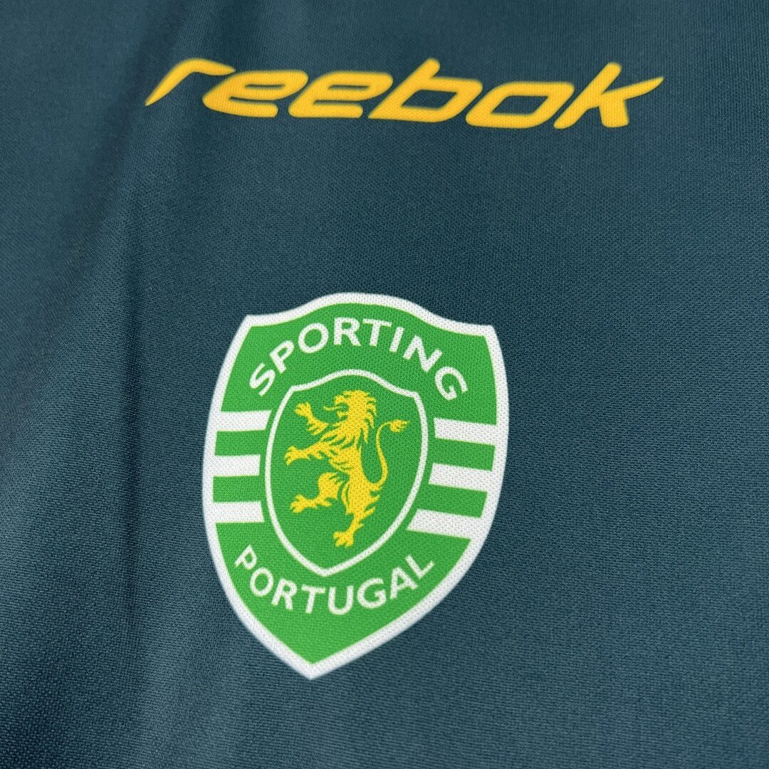 Sporting CP 2002/03 maglia retro verde bianca taglie S-XXL
