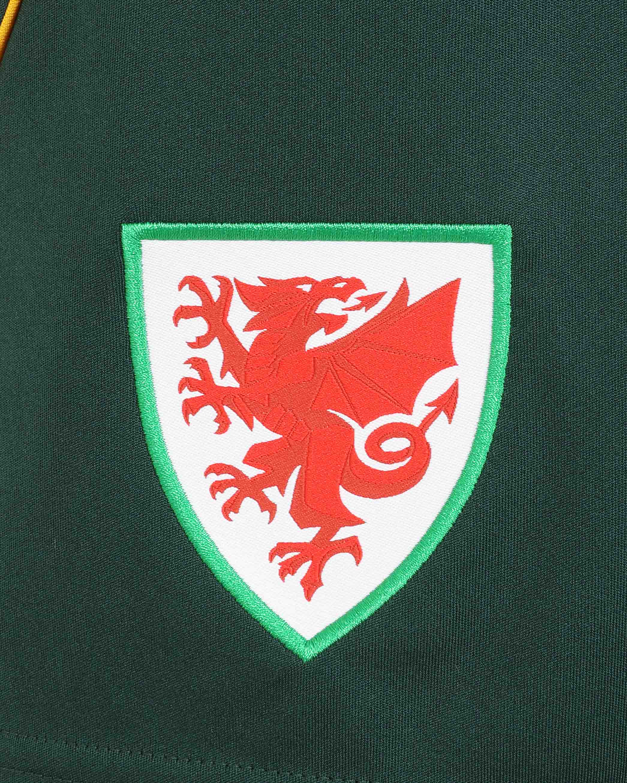 Wales SUDU 2026-27 pantaloncini trasferta verdi M