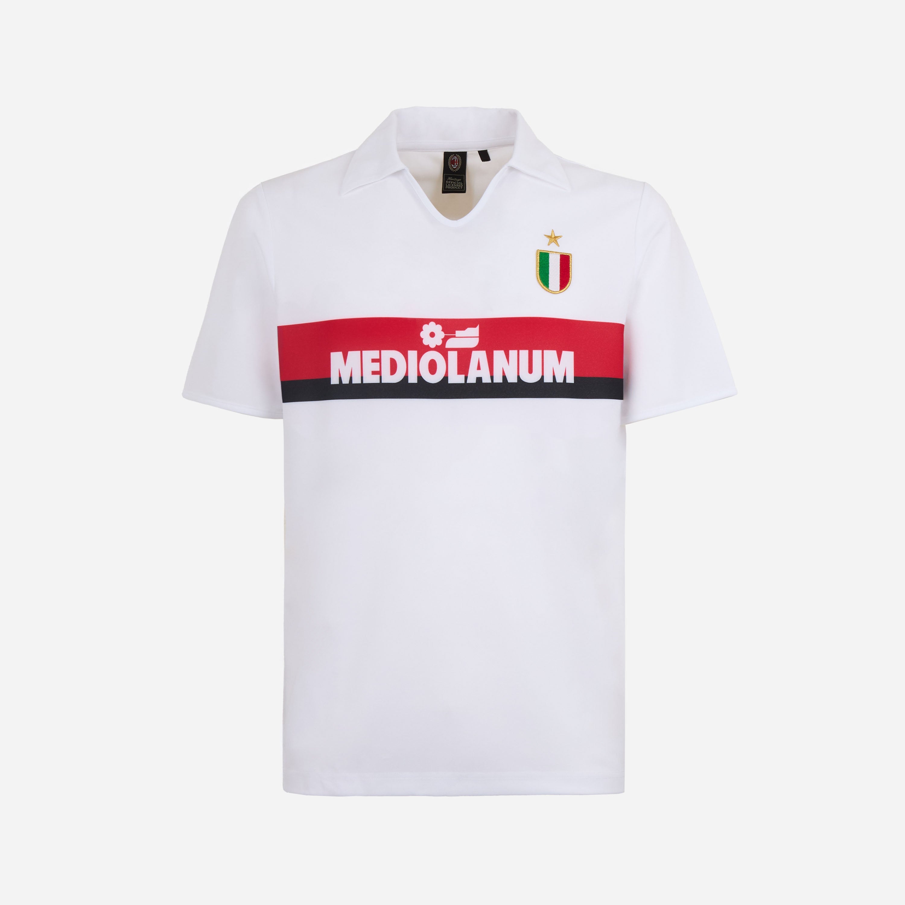 AC Milan Maglie Retro Historical Away 1988/89 maglia M bianca