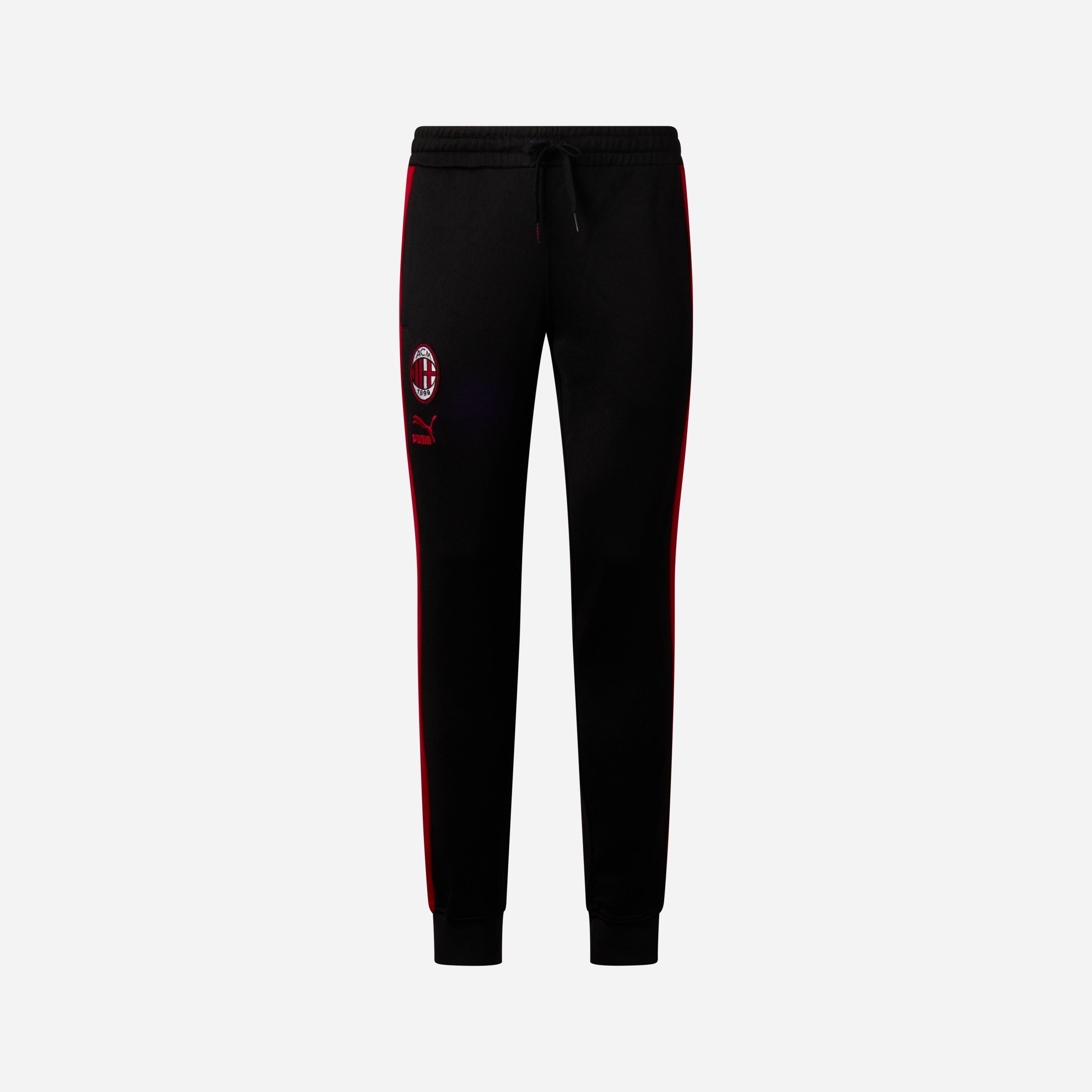 Milan Heritage pantaloni tuta uomo elastico rossi