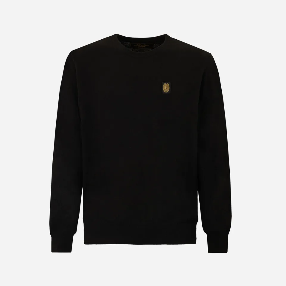 AC Milan Gold Essential Maglione cachemire girocollo uomo