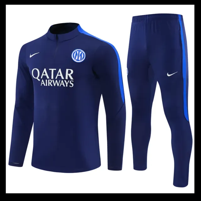 Inter Tuta Navy Mezza Zip 2026/27 tuta sportiva S-XXL