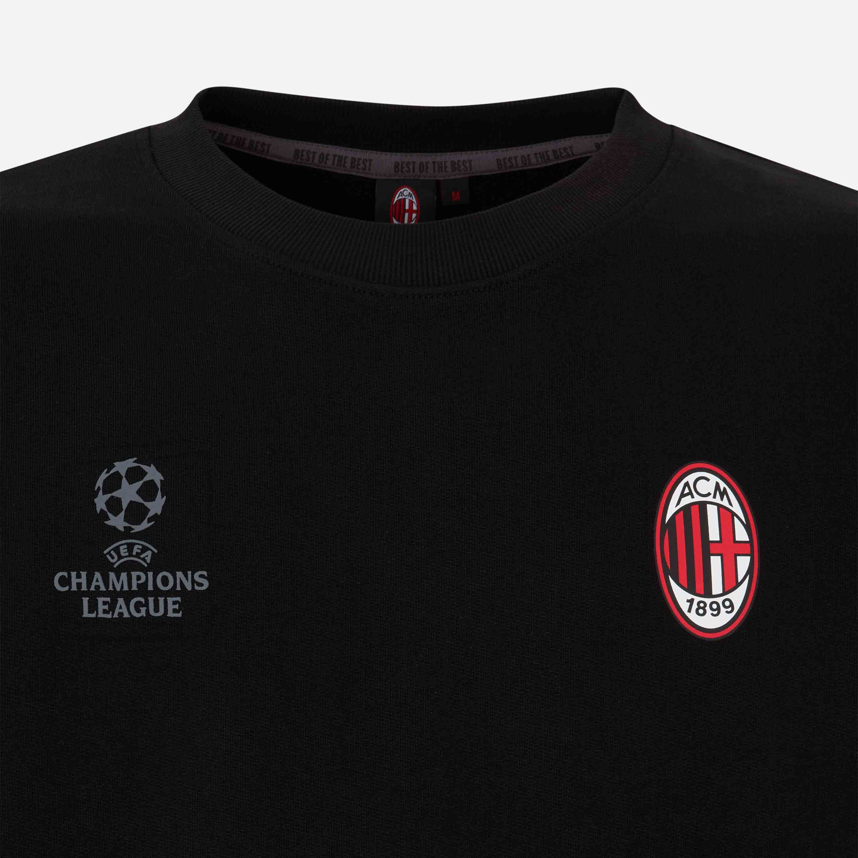 AC Milan Champions Felpa Girocollo Logo Coppe Taglia M