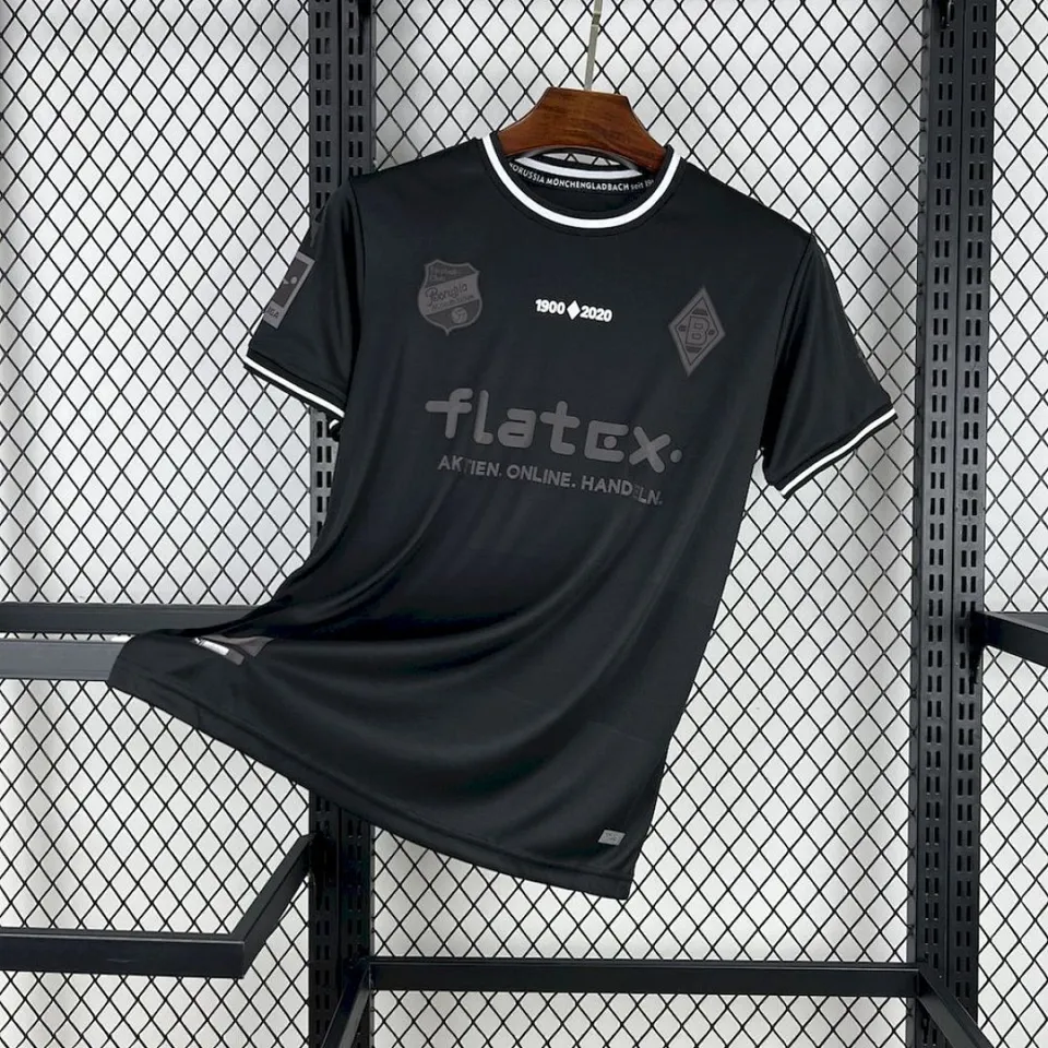 Tifoso Store Mönchengladbach 2020/21 maglia home nera fan