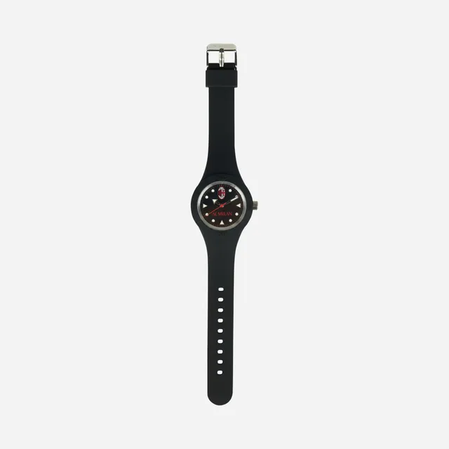 AC Milan Rubber orologio gomma nero unisex