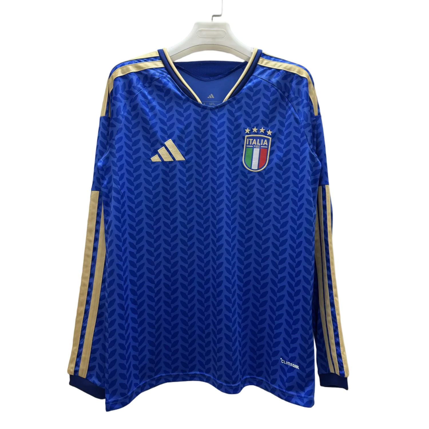 Tifoso Store Maglie da Calcio Prima Maglia Italia Manica Lunga 2026/27 azzurra