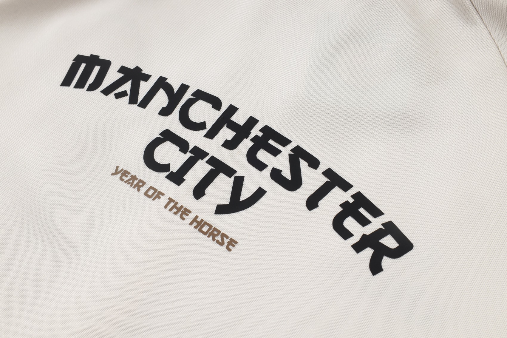 Tifoso Store Tute Sportive Tuta Manchester City 2026/27 Crema Zip