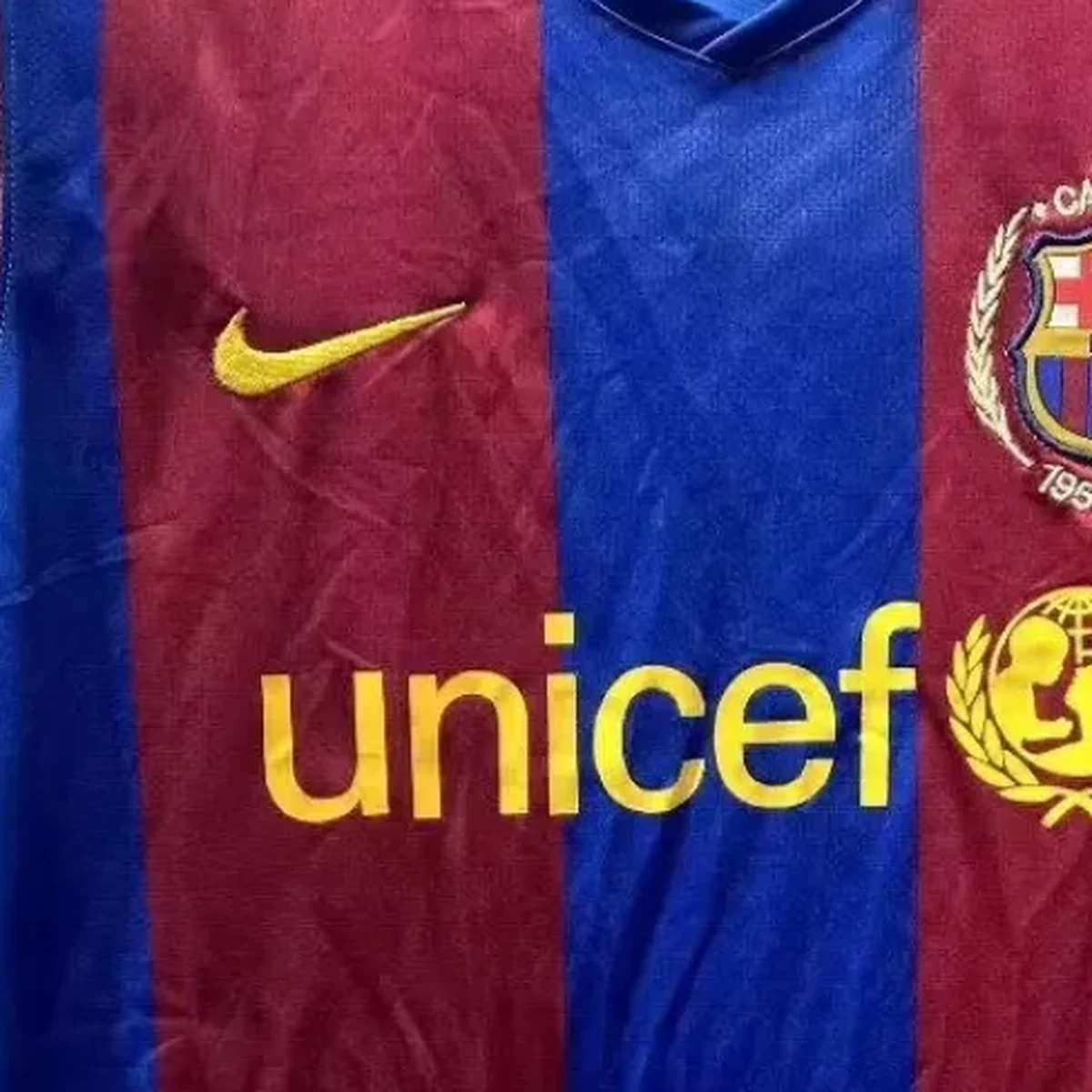 Tifoso Store Barcellona 2007/08 maglia calcio retro blaugrana