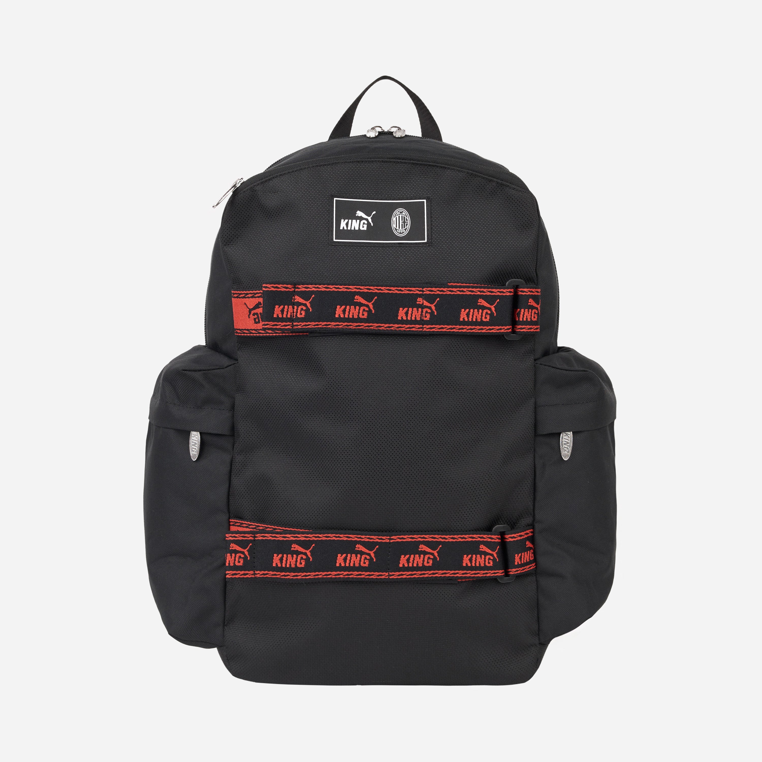 AC Milan King Zaino Nero Puma Unisex Due Scomparti