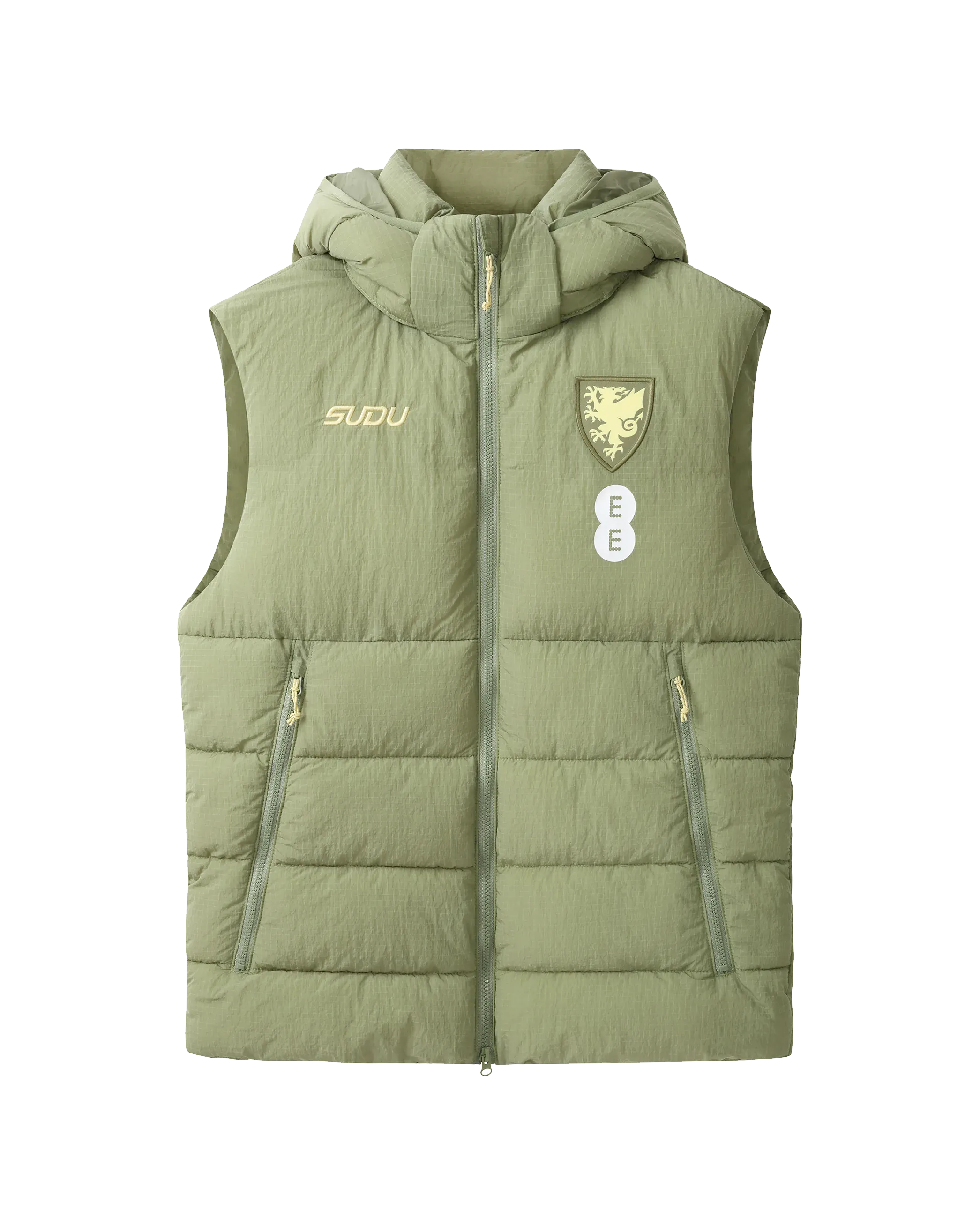 Wales Travel gilet away verde giocatori adulto