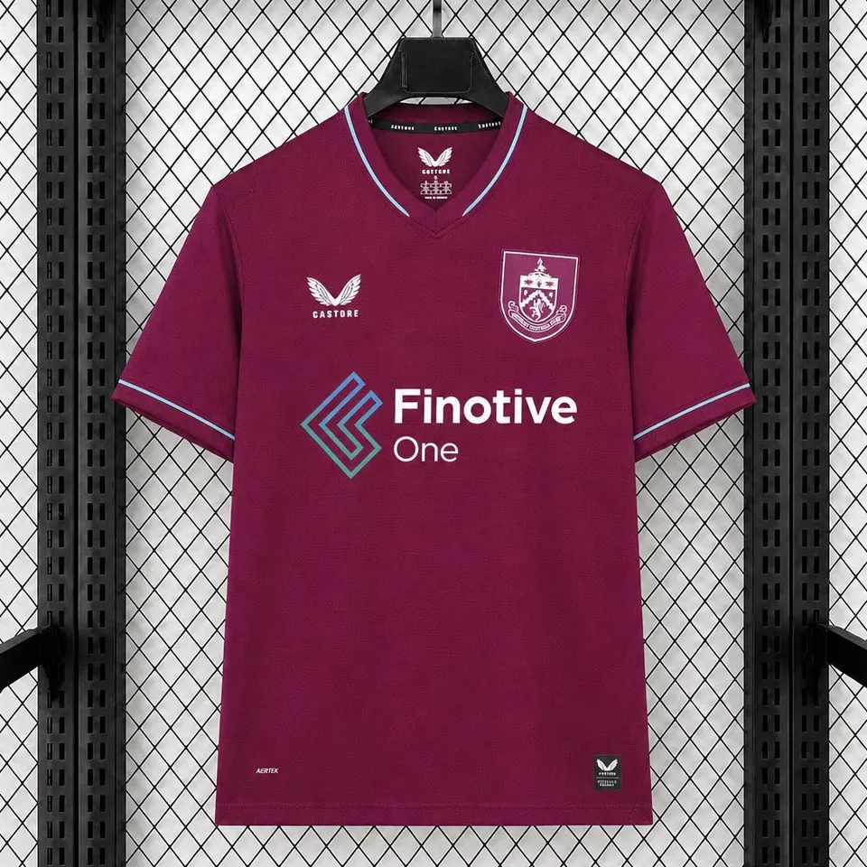 Burnley Home 2026/27 maglia calcio Home S-XXL tifoso