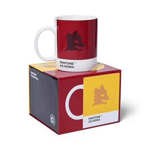 Roma Fanshop Pantone Tazza AS Roma Ufficiale Giallorossa