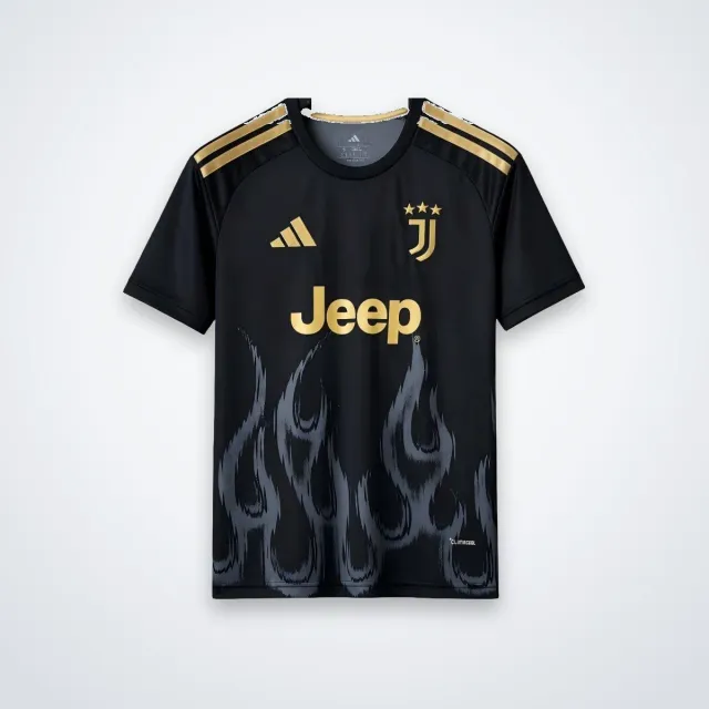 Tifoso Store Terza Maglia Juventus 2026/27 maglia nera oro